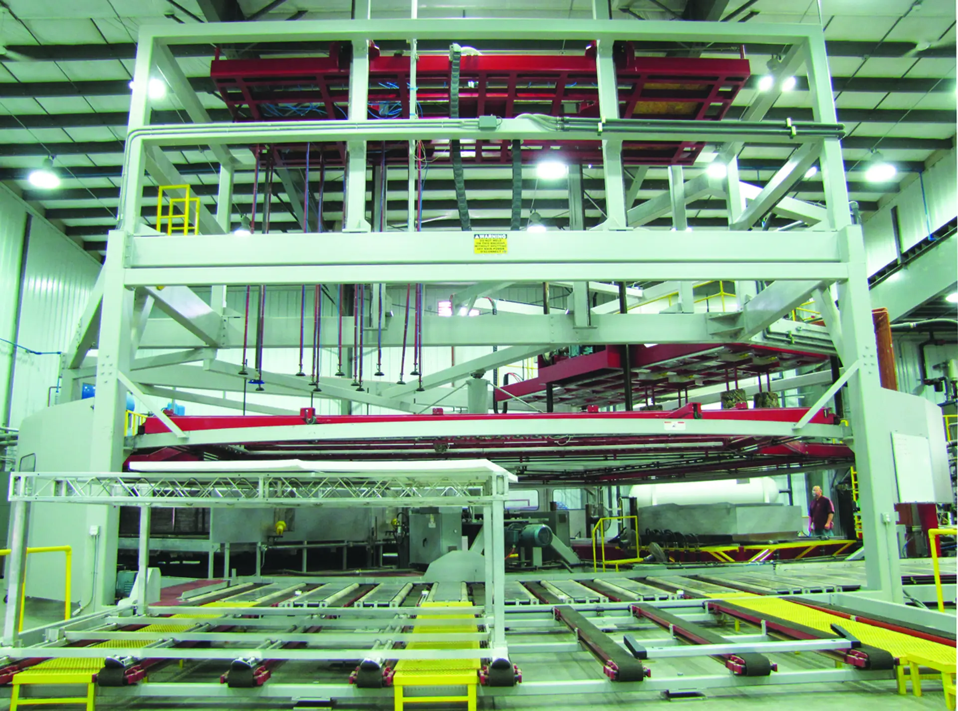 AVT 3-station rotary thermoformer running heavy-gauge sheet on the Floe Thermoforming floor